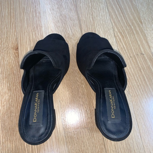 DKNY Hester Mule Black&Gold 🤩 - Picture 3 of 7